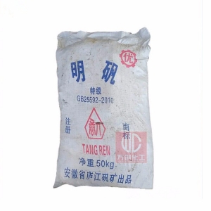 明礬，工業(yè)明礬，KAl(SO?)?·12H?O